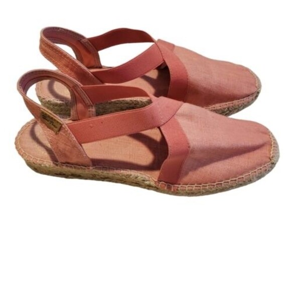 Toni Pons Tona Espadrille Sandal, Women's Size 8 / EU 39 Black NEW MSRP $129 Pnk - Picture 1 of 8